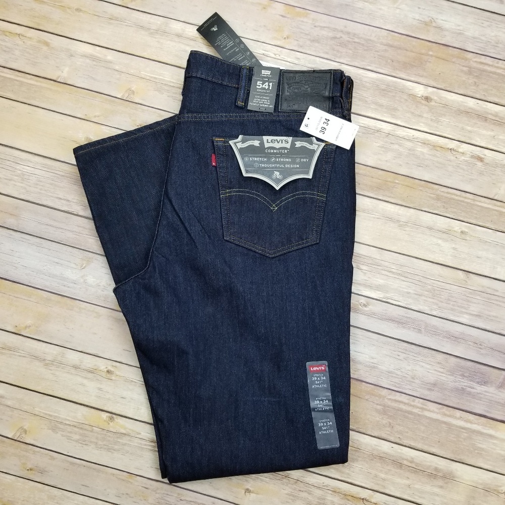 Levi's 541 Commuter Jeans Athletic Fit Stretch